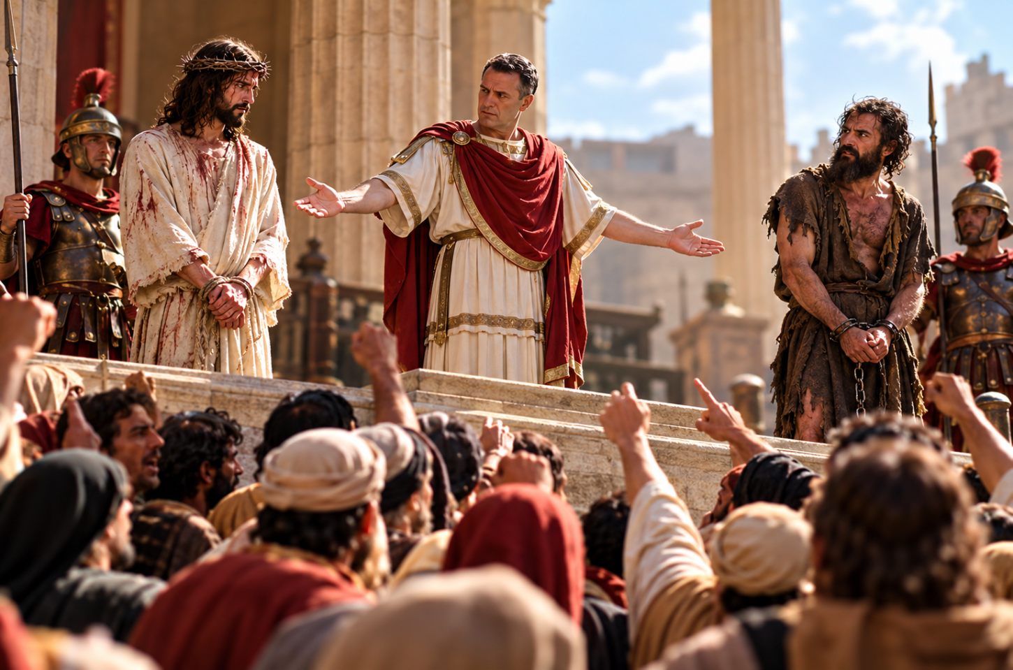 Tema: Jesus ou Barrabás? A escolha que revelou o coração do povo